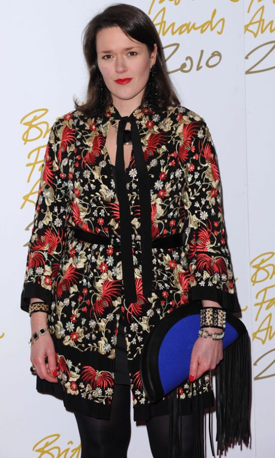 Fashion Designer Holly Fulton At The British Fashion Awards 2010