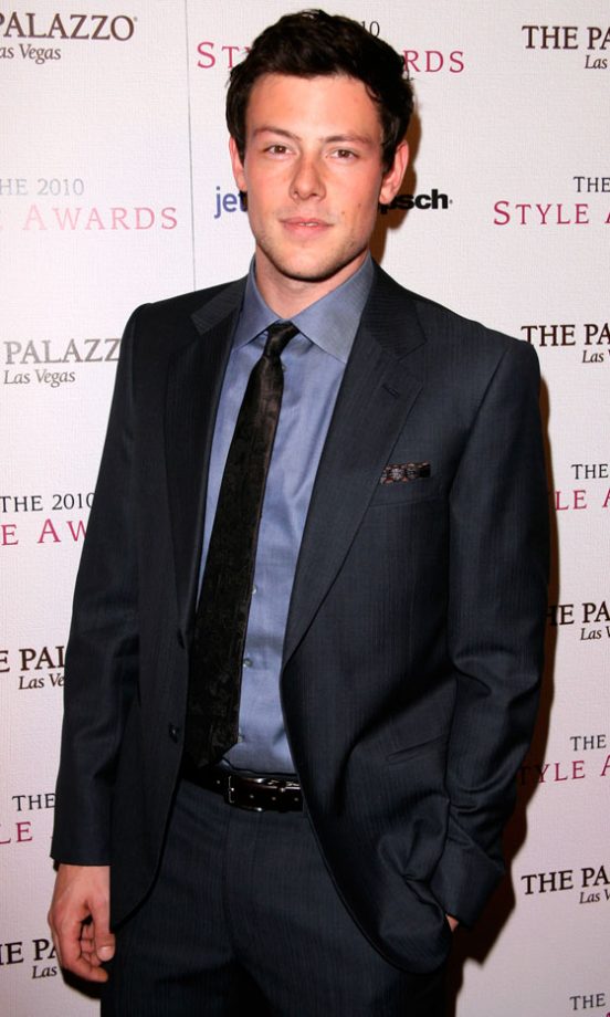 Glee's Cory Monteith At The Hollywood Style Awards 2010