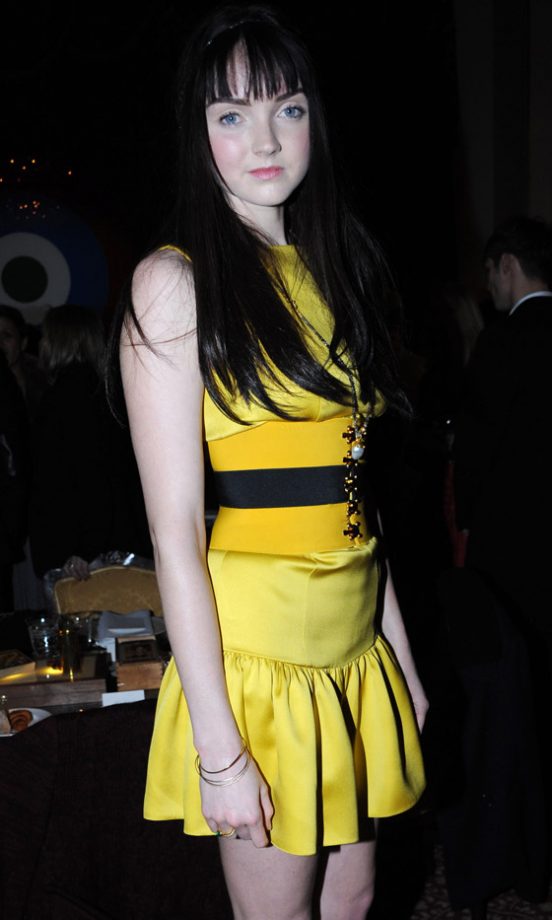 Lily Cole Shows Off Her New Dramatic Hairstyle At The Miu Miu London Store Opening Party 2010