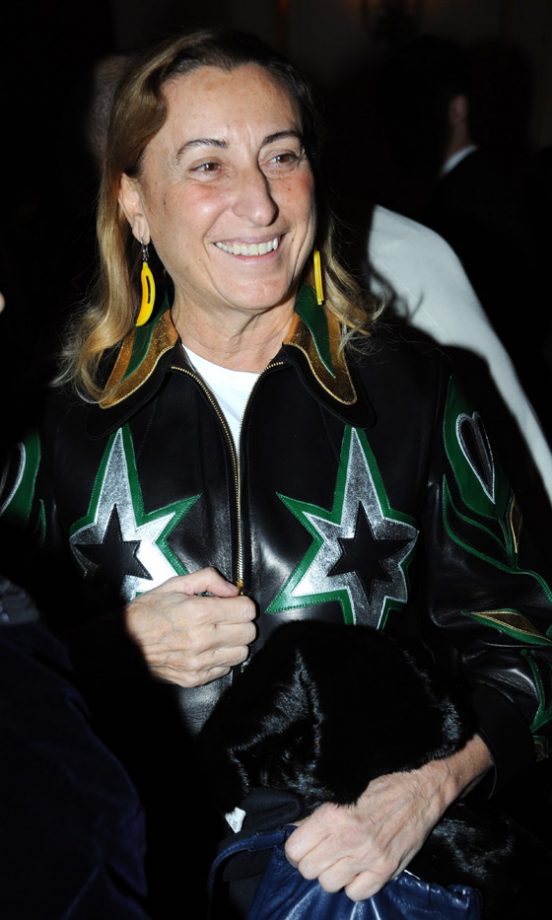 Miuccia Prada At The Miu Miu London Store Opening Party 2010