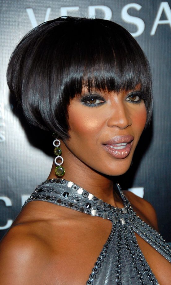 Naomi Campbell Wows With A Dramatic Bobbed Hairstyle At The Rodeo Drive Walk Of Style Awards