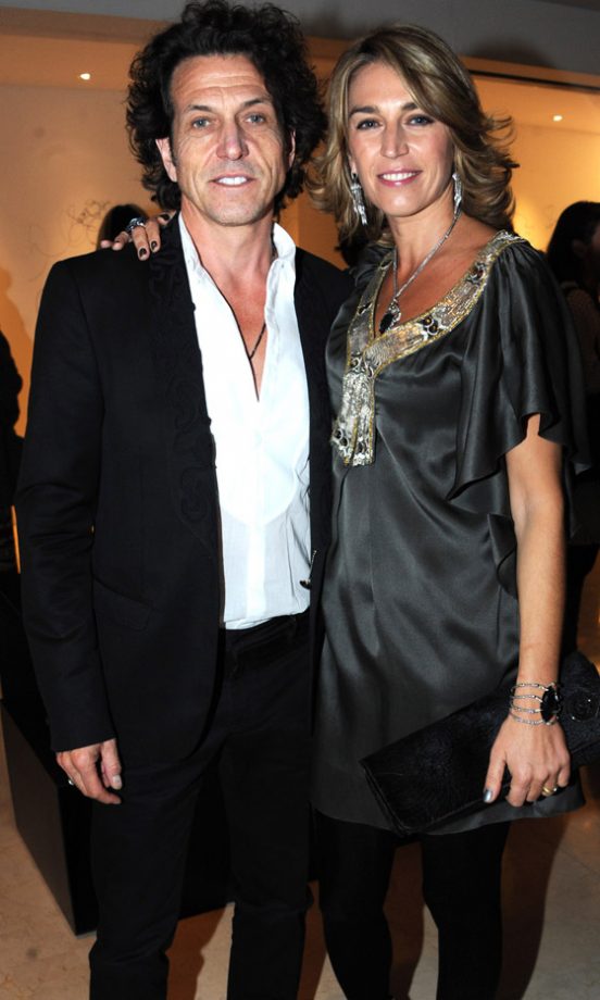 Stephen Webster And Guest At The Rocks, Stones & Metal London Launch Party 2010