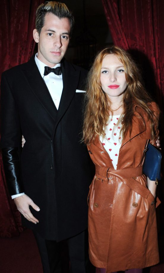 Mark Ronson And Girlfriend Josephine De La Baume At The Miu Miu London Store Opening Party 2010