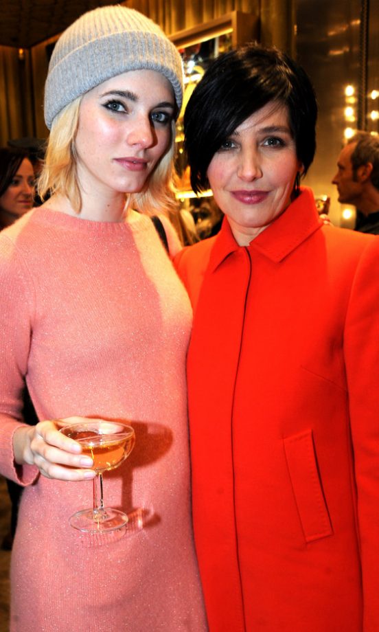 Sharleen Spiteri And Guest Enjoy The Cocktails At The Miu Miu London Store Opening Party 2010