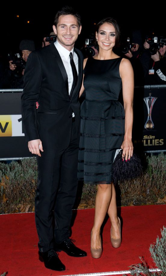 Christine Bleakley And Frank Lampard At The Sun Military Awards 2010