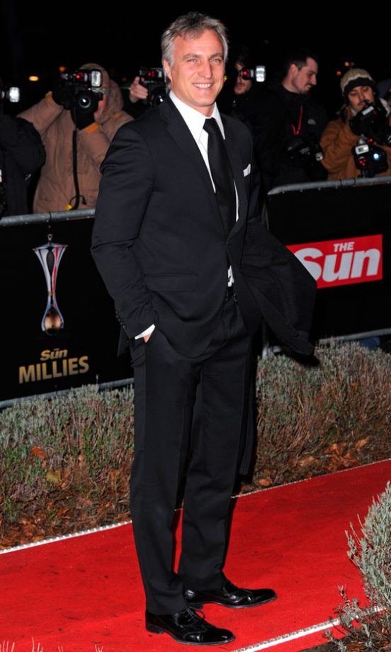 David Ginola At The Sun Military Awards 2010