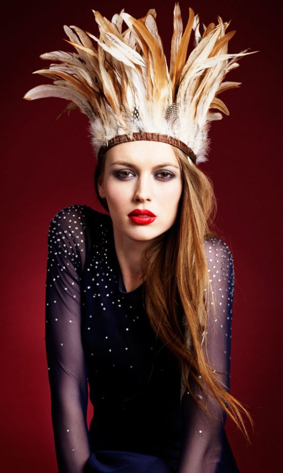 Topshop Feather Headdress, £30 - In Store Only