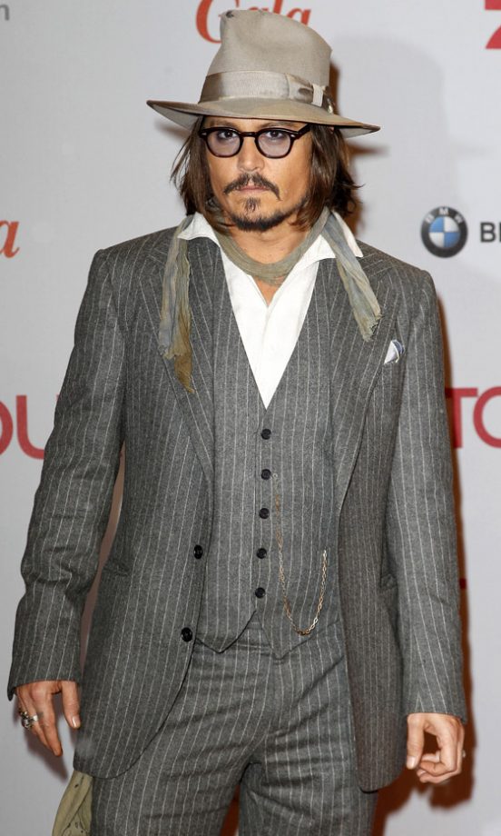Johnny Depp At The German Premiere Of The Tourist, 2010