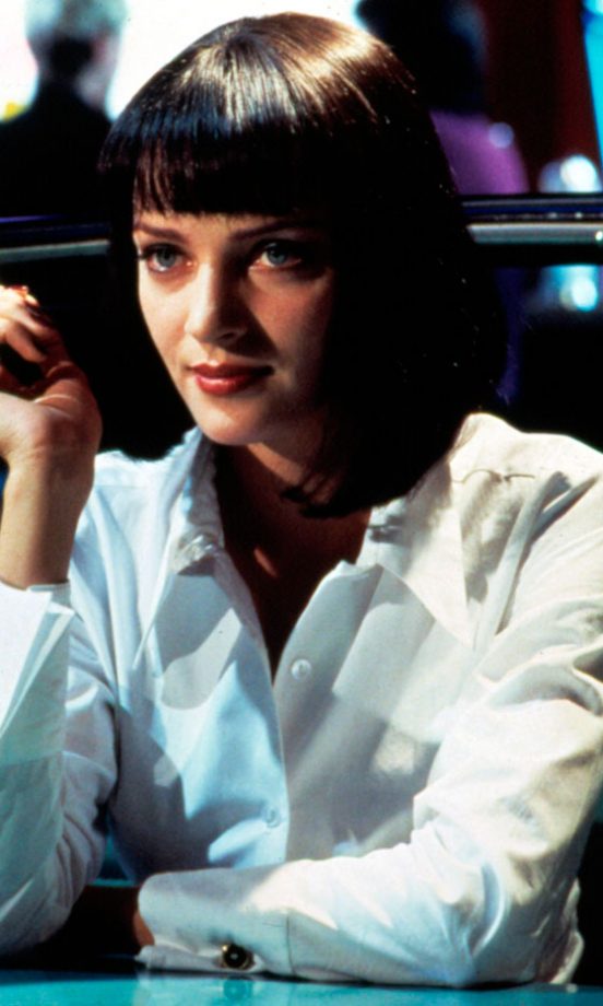 Uma Thurman Set Pulses Racing In Pulp Fiction With A Dramatic Bobbed Hairstyle