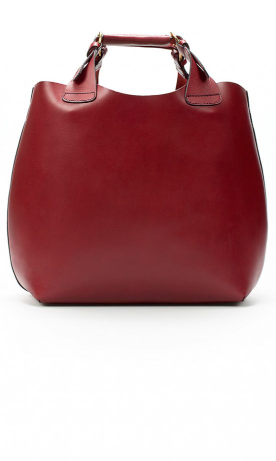 Zara Red Handbag, £79.99 - In Stores Only