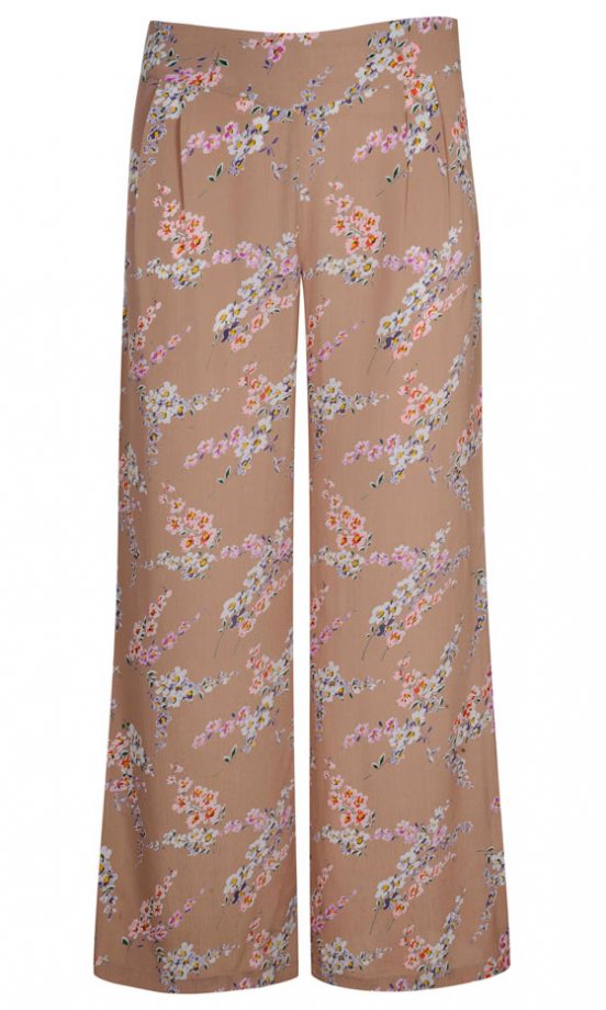 Miss Selfridge's Nude Floral Palazzo Pants Tick All Of This Season's Fashion Trends