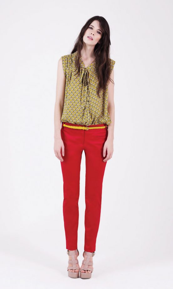 This Colourful Warehouse Outfit Is Perfect For Spring/Summer 2011: Blouse, £35 And Trousers, £45