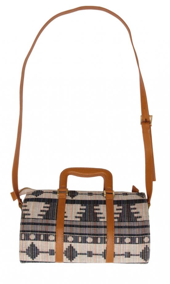 Asos Aztec Barrel Flat Handle '70s Bag, £36