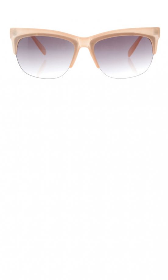 Stay Stylish In The Sun With Asos Half Rim Sunglasses