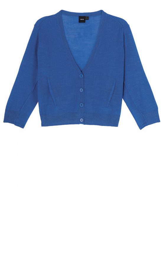 Asos Blue Cardigan, £35 - Coming Soon