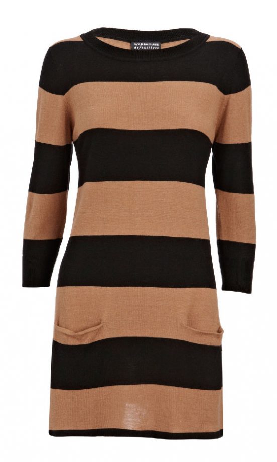 Warehouse Rugby Stripe Swing Dress, £40