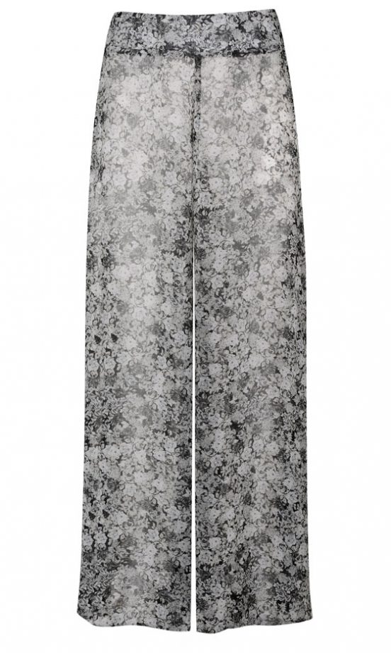 Bhs Grey Printed Palazzo Trousers, £35 - In Stores Only