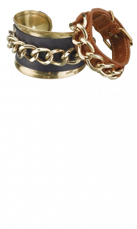 Miss Selfridge Chain Link Cuff, £18.50