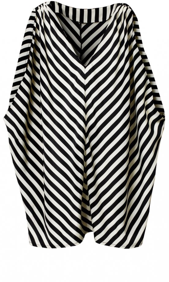 H&M Black And White Diagonal Striped Top, Spring/Summer 2011