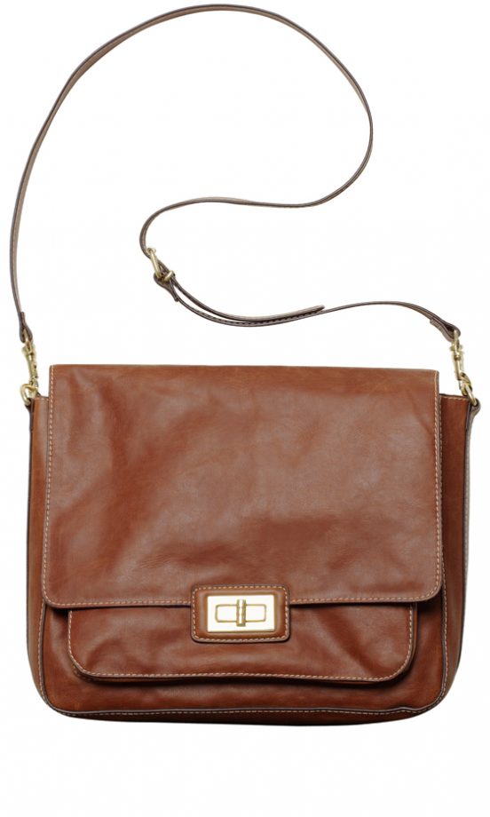 H&M Brown Leather Satchel, Spring/Summer 2011