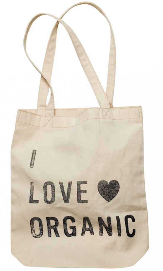 H&M I Love Organic Canvas Tote, Spring/Summer 2011