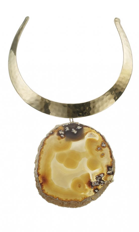 Miss Selfridge Agate Choker, £20