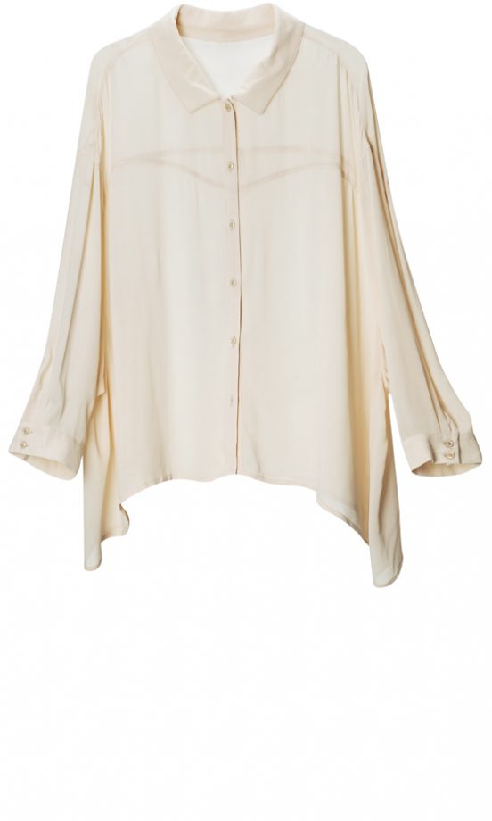 H&M Draped Cream Blouse, Spring/Summer 2011