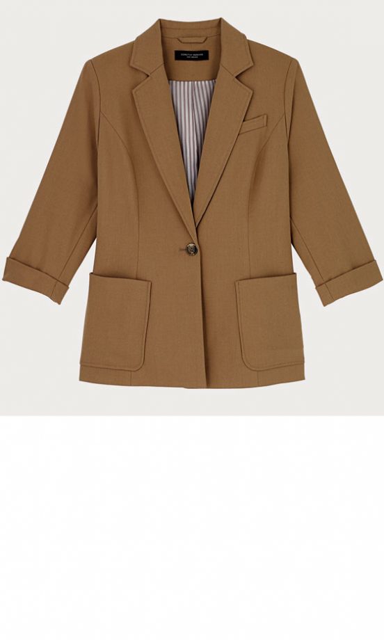 Dorothy Perkins Camel Flannel Blazer, £45