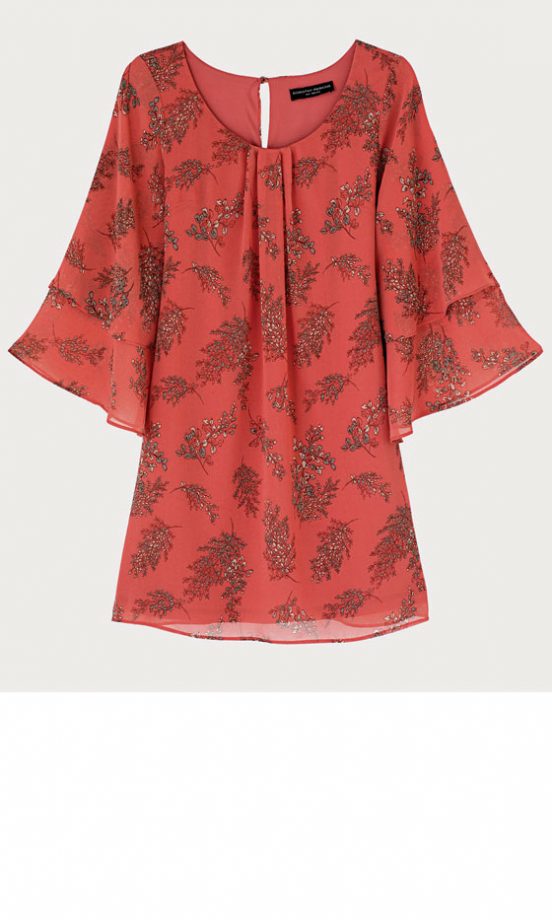 Dorothy Perkins Floral Double Sleeve Dress, £39.50