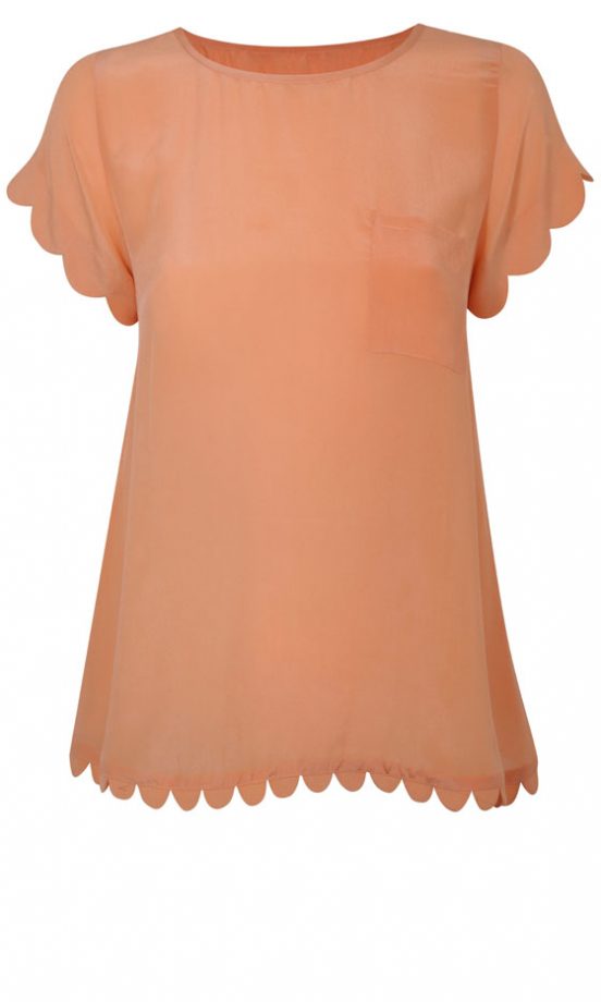 Dorothy Perkins SS11: Coral Top, £26