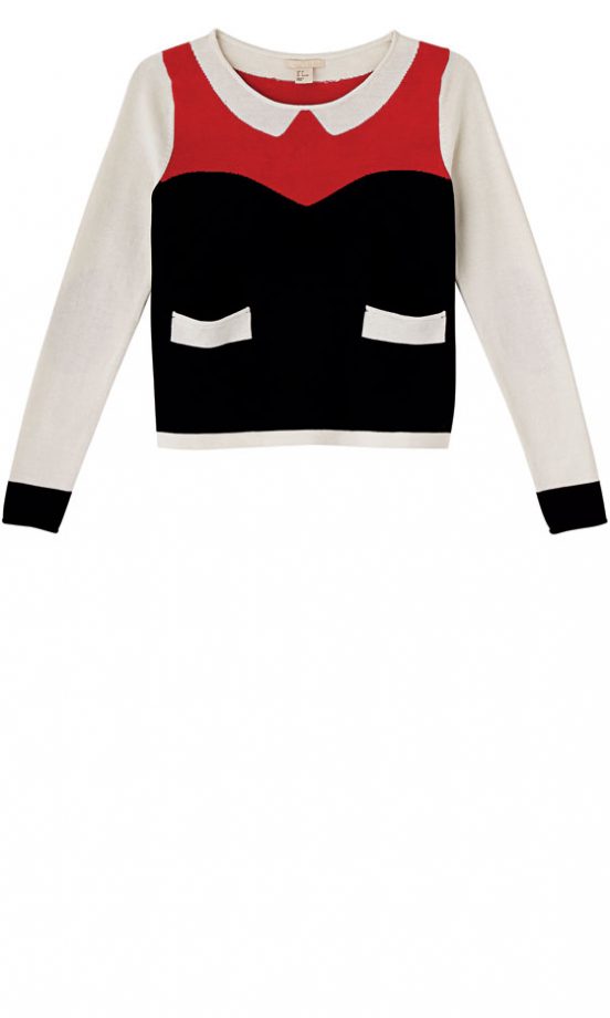 H&M Black And Red Jumper, £24.99 - In Stores Only