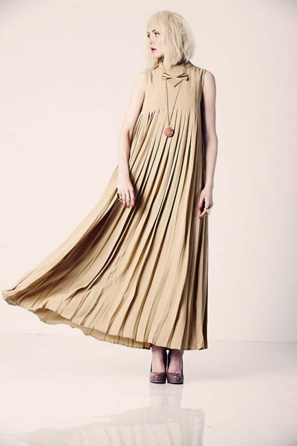Asos Pleated Sleeveless Maxi Dress, £65