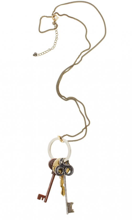 H&M Key Charm Necklace, Spring/Summer 2011