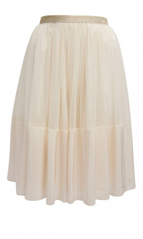 Dres Up Or Down: Asos Mesh Overlay Midi Skirt, £30