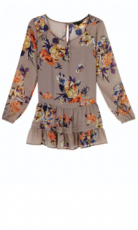Marks & Spencer Limited Collection Vintage Floral Top With Camisole, £35