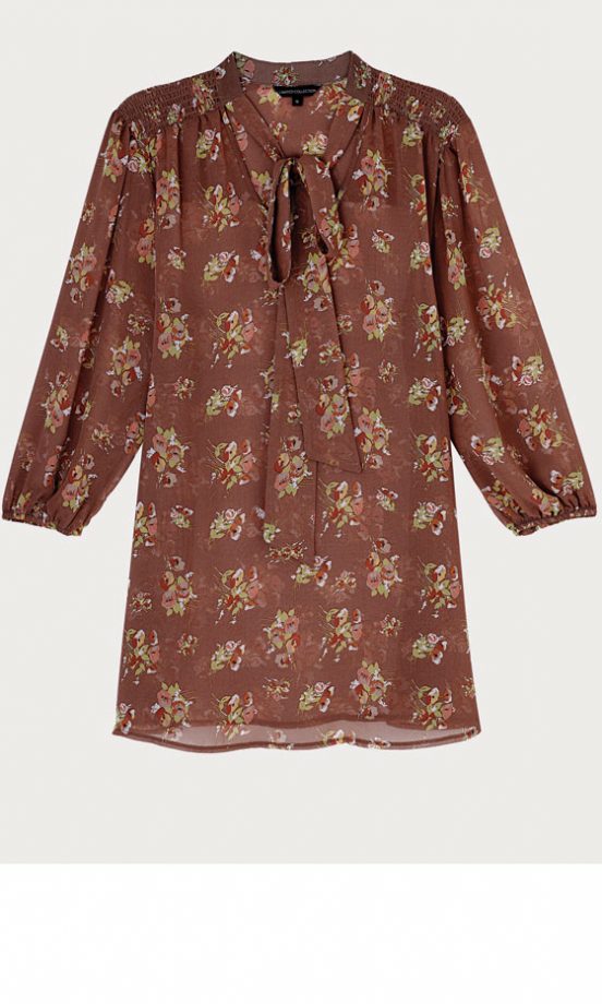 Marks & Spencer Limited Collection Floral Bow Woven Tunic, £35