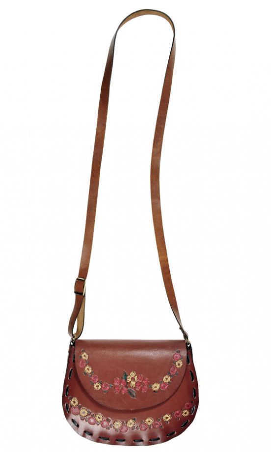 Miss Selfridge Painted Leather Sandal, £35