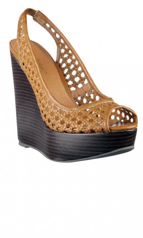 Miss Selfridge Weave Wedge, £45