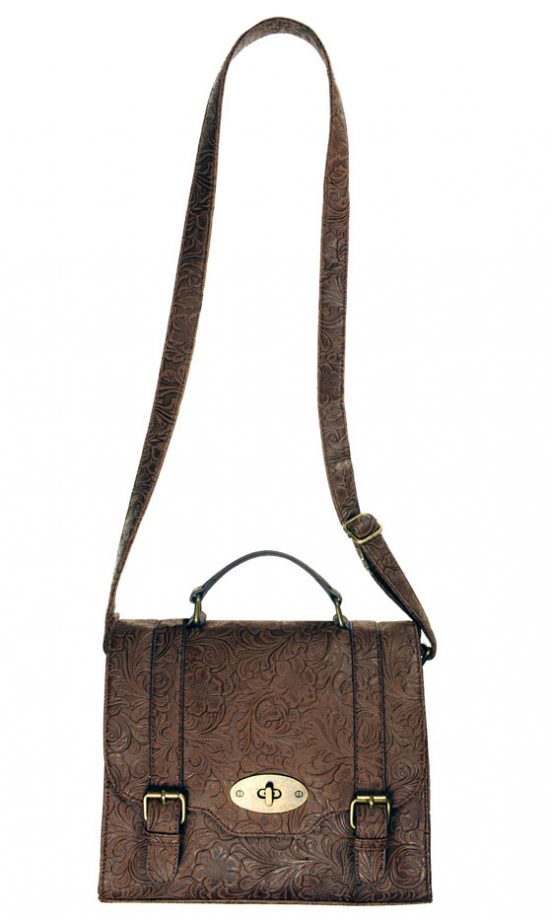 Miss Selfridge Embossed Satchel, £28