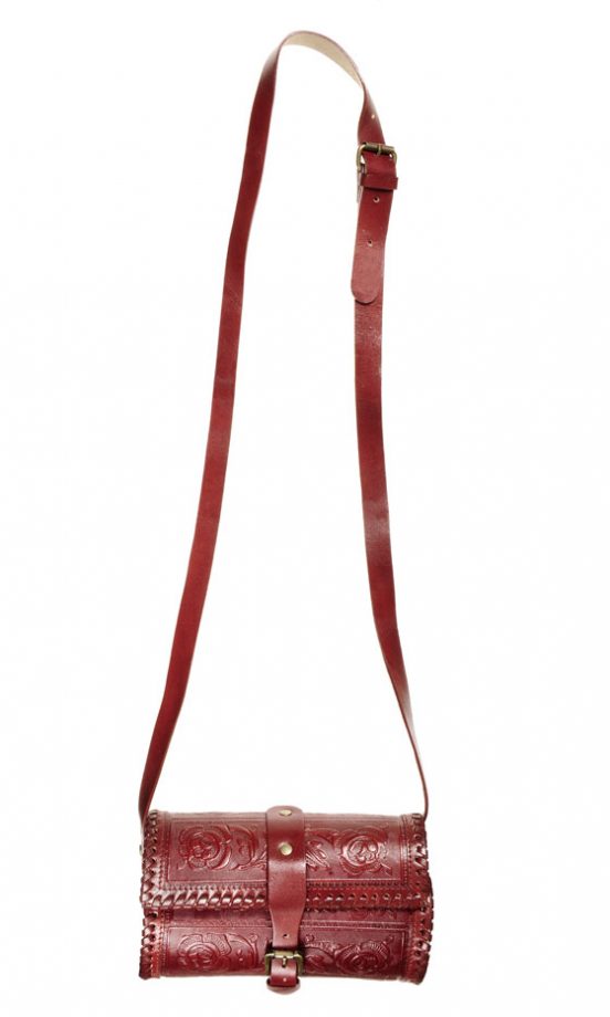 Miss Selfridge Red Cylinder Bag, £35