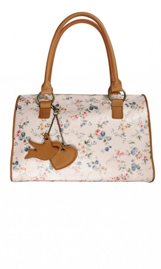Miss Selfridge Floral Barrel Bag, £30