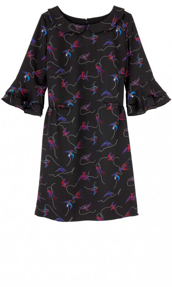 Oasis Parrot Print 60's Dress, £15