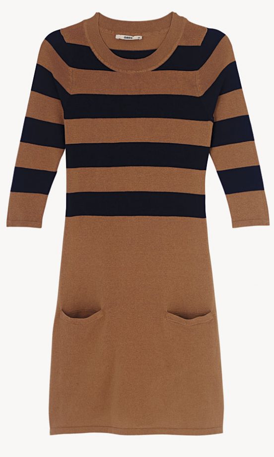 Oasis Stripe Swing Dress, £45