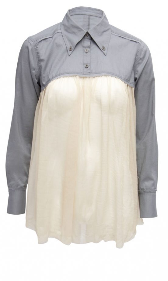 Asos Premium Chiffon Cropped Shirt, £38
