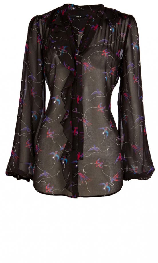This Parrot Print Oasis Blouse Is Perfect For Spring/Summer 2011's Seventies Trend