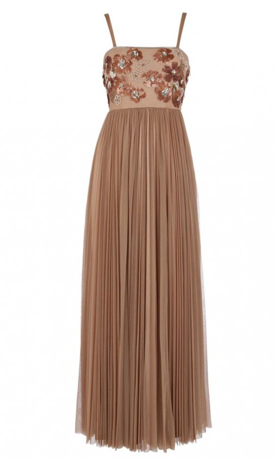 We Love The Floral Applique Detail On This Oasis Maxi Dress