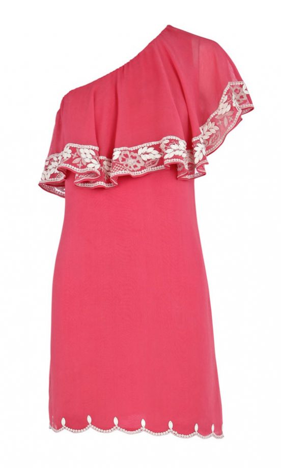 This Bright One Shoulder Mini Dress From Oasis Is Perfect For Spring/Summer 2011
