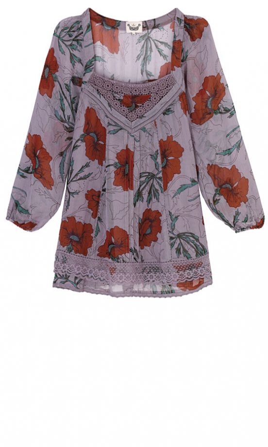 River Island Purple Top, £34.99 - In Stores Only