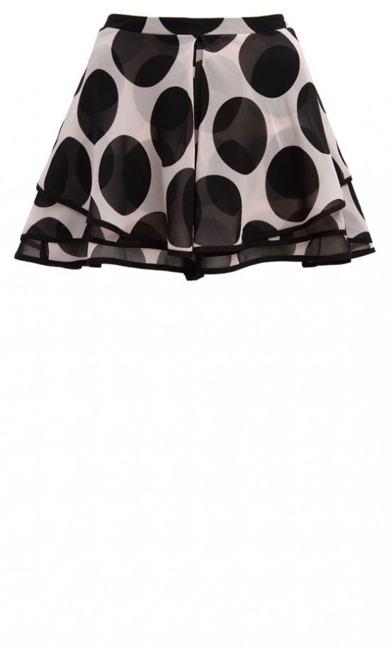 Asos Spot Frill Hem Shorts, £28