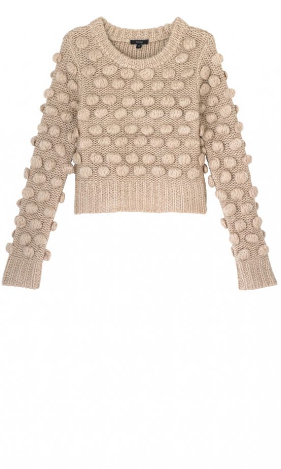 Therapy At House Of Fraser Bobble Knit Cropped Jumper, £45